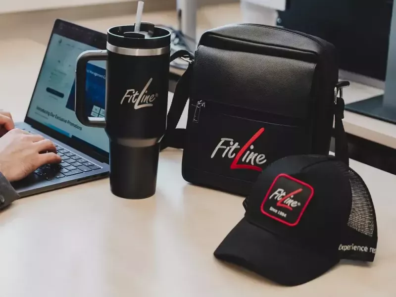 FitLine stainless steel thermo mug